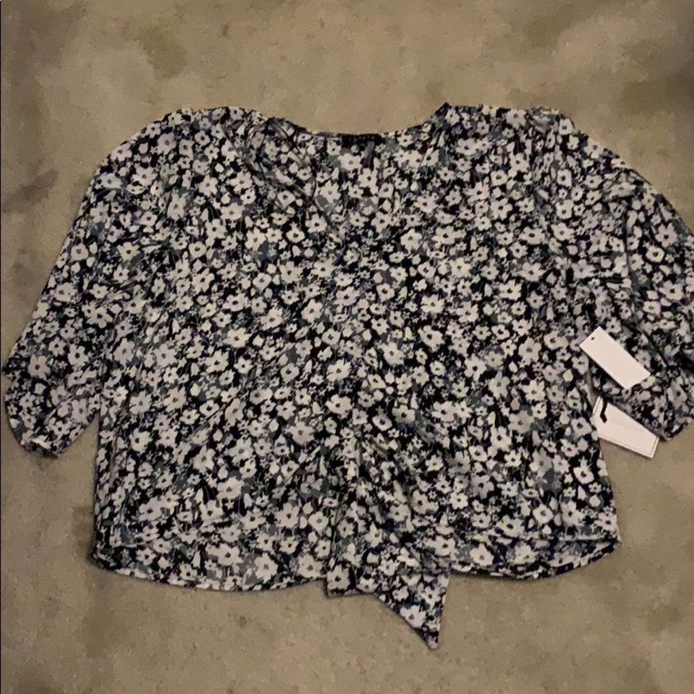 Flora crop top